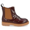 laarzen kort bordeaux