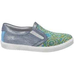 moccasin blauw
