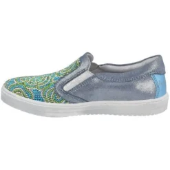 moccasin blauw