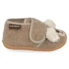 Pantoffels beige