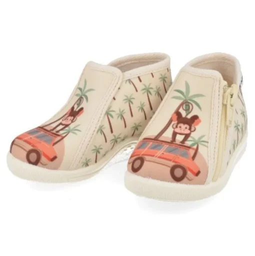 Pantoffels beige