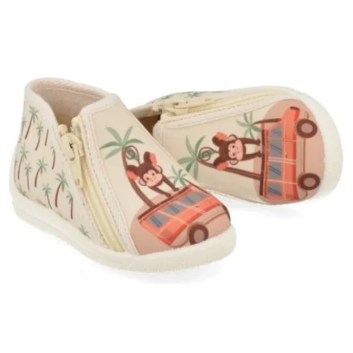 Pantoffels beige