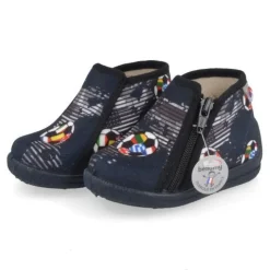 Pantoffels blauw