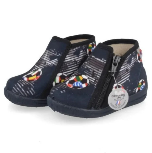 Pantoffels blauw