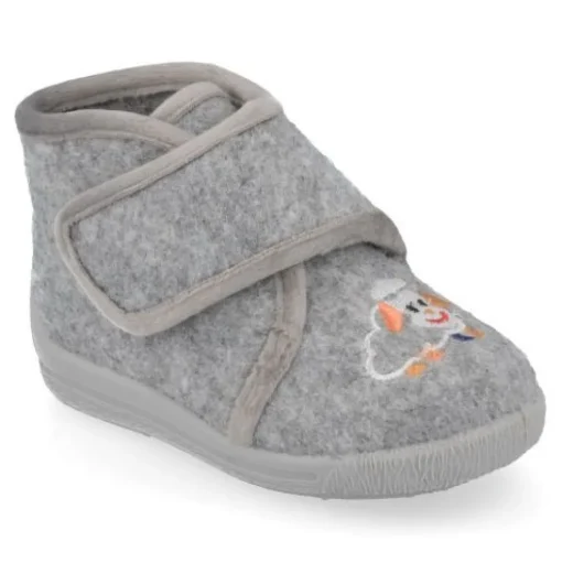 Pantoffels grijs