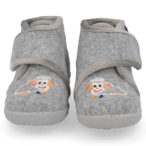 Pantoffels grijs