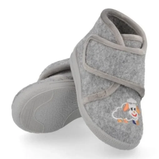 Pantoffels grijs