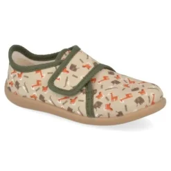 Pantoffels kaki