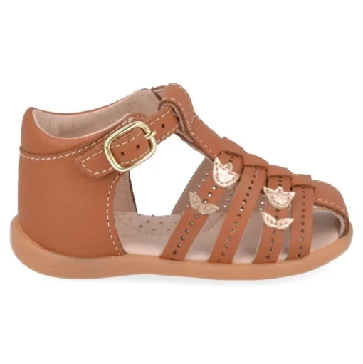 sandalen cognac