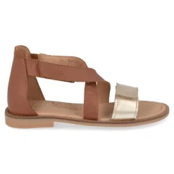 sandalen cognac