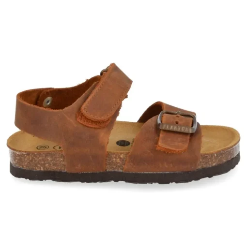 sandalen cognac