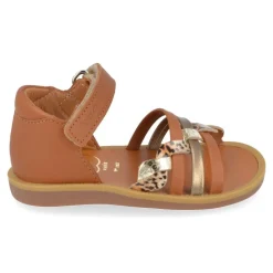 sandalen cognac