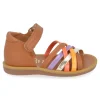 sandalen cognac