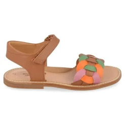 sandalen cognac
