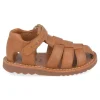 sandalen cognac