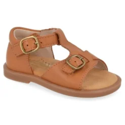 sandalen cognac