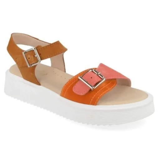sandalen cognac