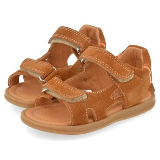 sandalen cognac