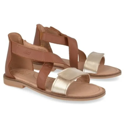 sandalen cognac