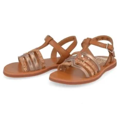sandalen cognac
