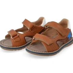 sandalen cognac
