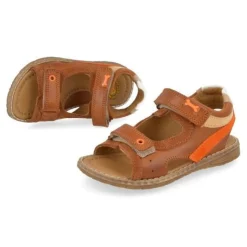 sandalen cognac