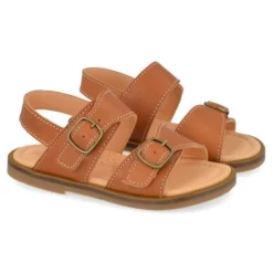 sandalen cognac