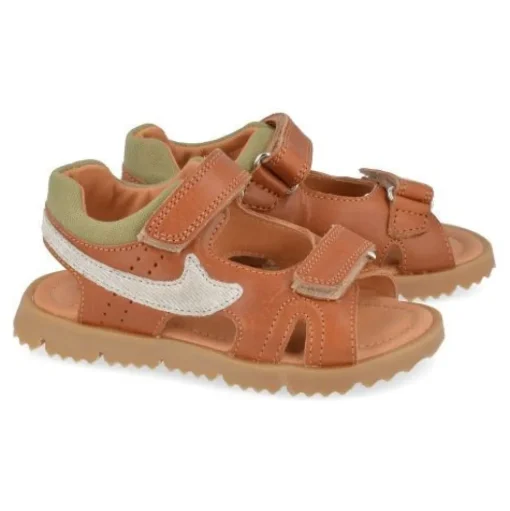 sandalen cognac