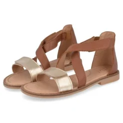 sandalen cognac