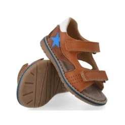 sandalen cognac