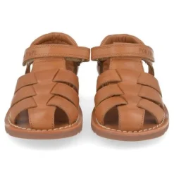 sandalen cognac