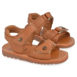sandalen cognac