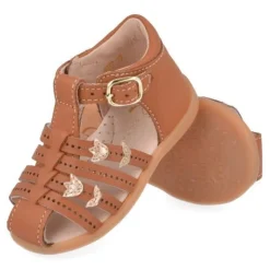 sandalen cognac