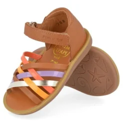 sandalen cognac