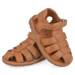 sandalen cognac