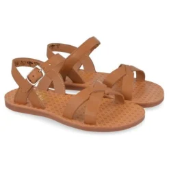 sandalen cognac
