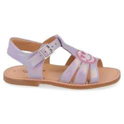 sandalen lila