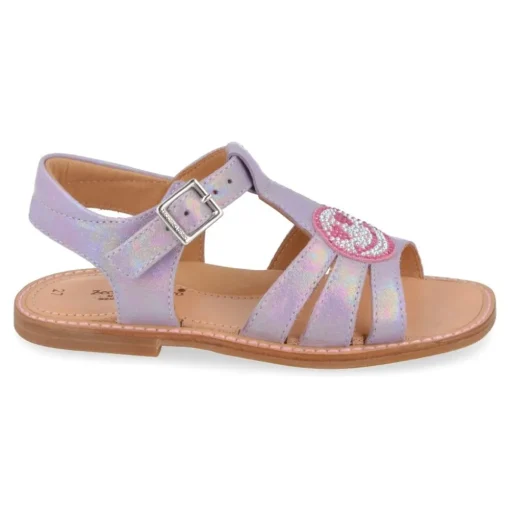 sandalen lila