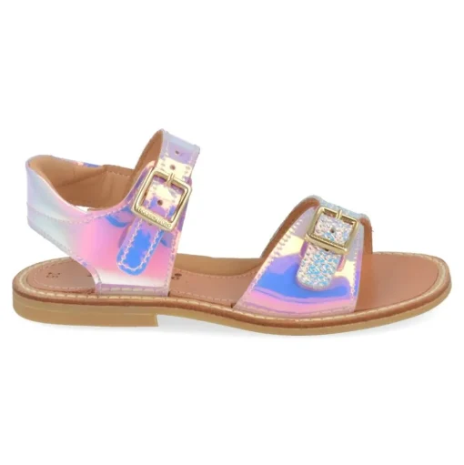 sandalen lila