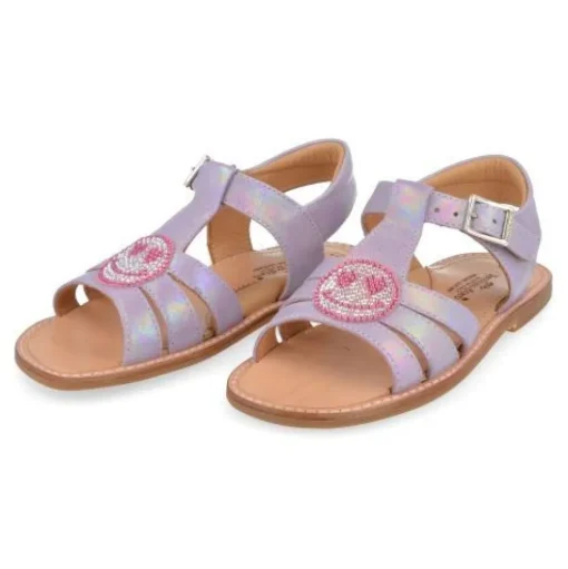 sandalen lila