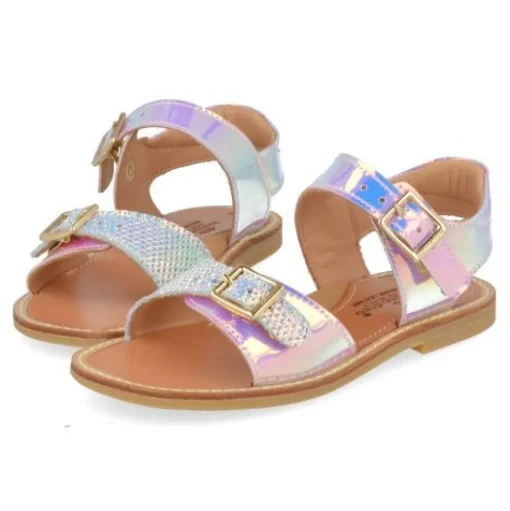 sandalen lila