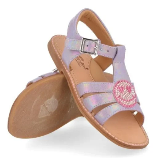 sandalen lila