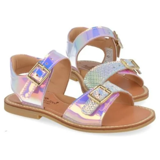 sandalen lila