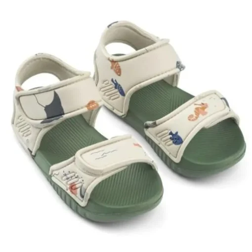 watersandalen beige