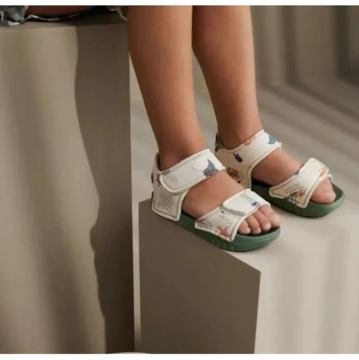 watersandalen beige