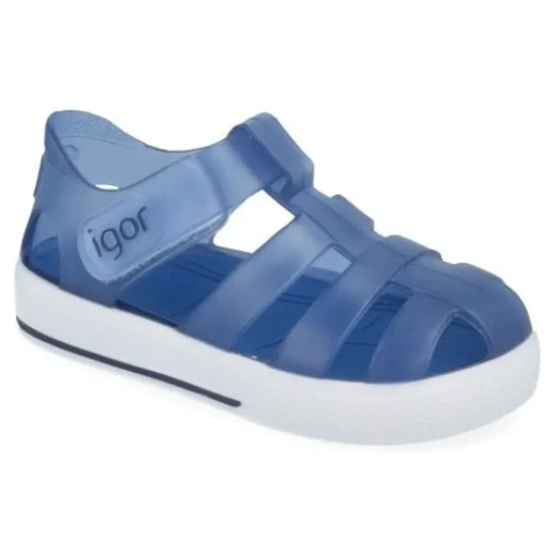 watersandalen blauw