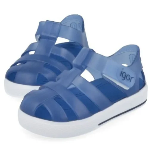 watersandalen blauw